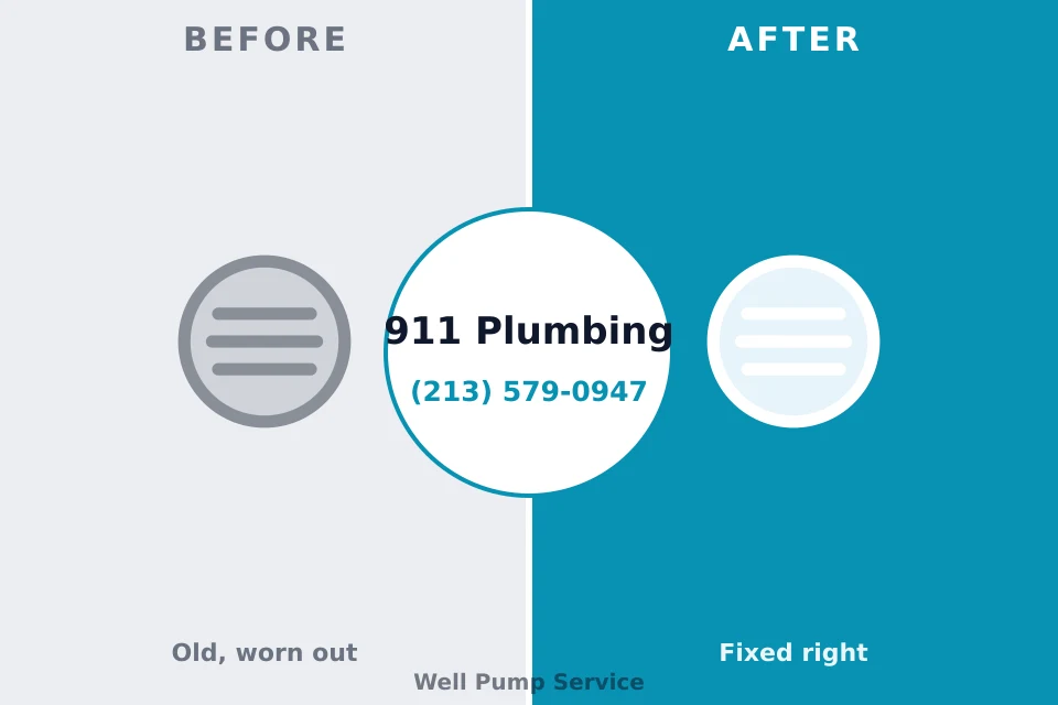 Before and after: plumbing repair Greenville, PA